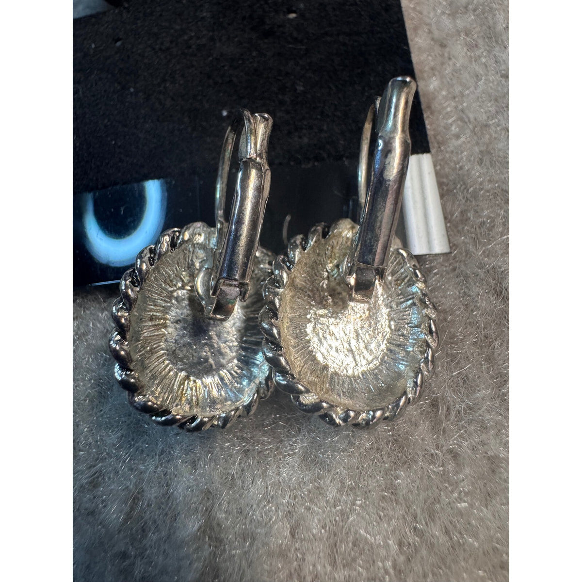 Mixed Earrings Bundle 3pr Black Gold tone Silver tone Dangle Drop Stud