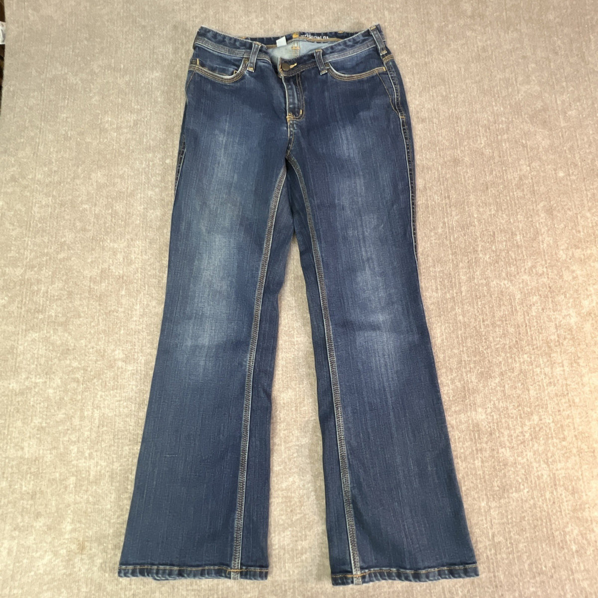 Carhartt Jeans Womens Size 6 Short Relaxed Fit Straight Leg Jeans