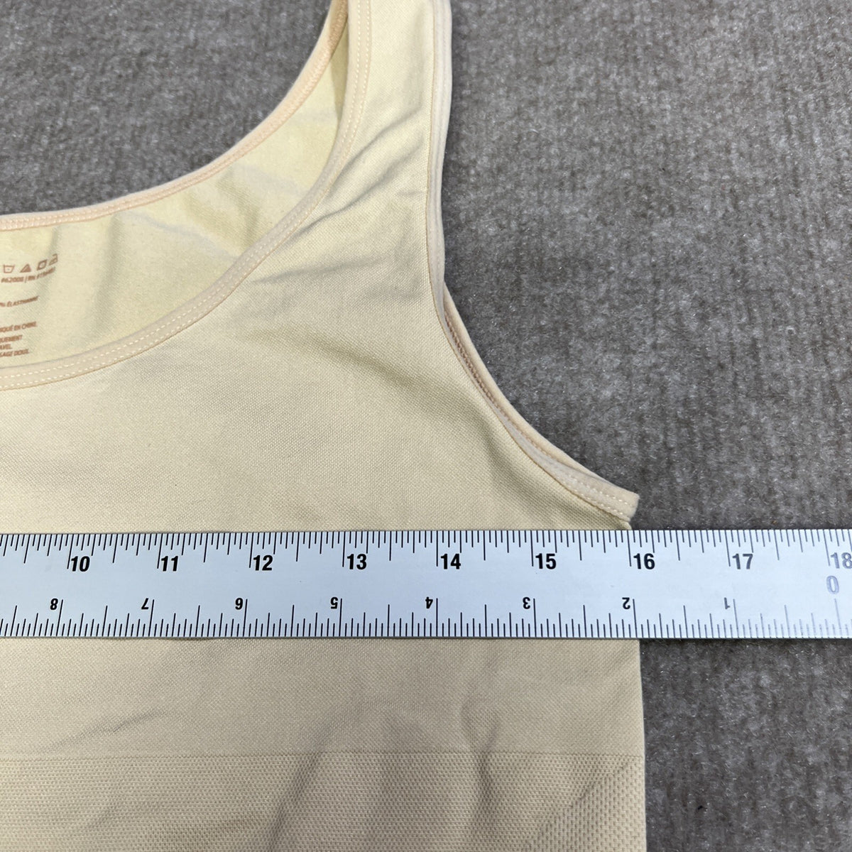 Shapermint Essentials All Day Every Day Shaper Tank in Tan - Size 2X