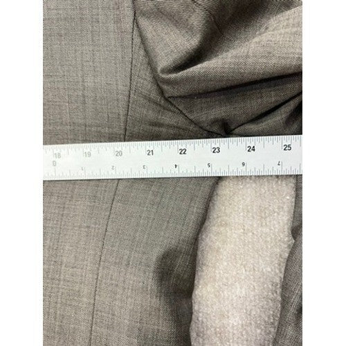 Chaps Men's 44L 38x32 Sleeve Two Button Closure 100% Wool Gray 2 pc Suit