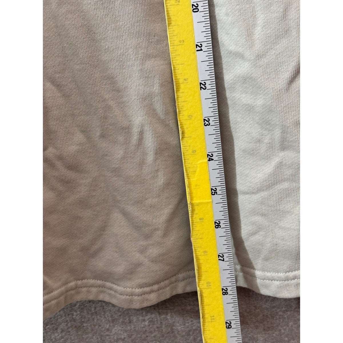 Good American Shacket Women 3/4 Khaki Cotton Fleece Shacket Oversized Utility