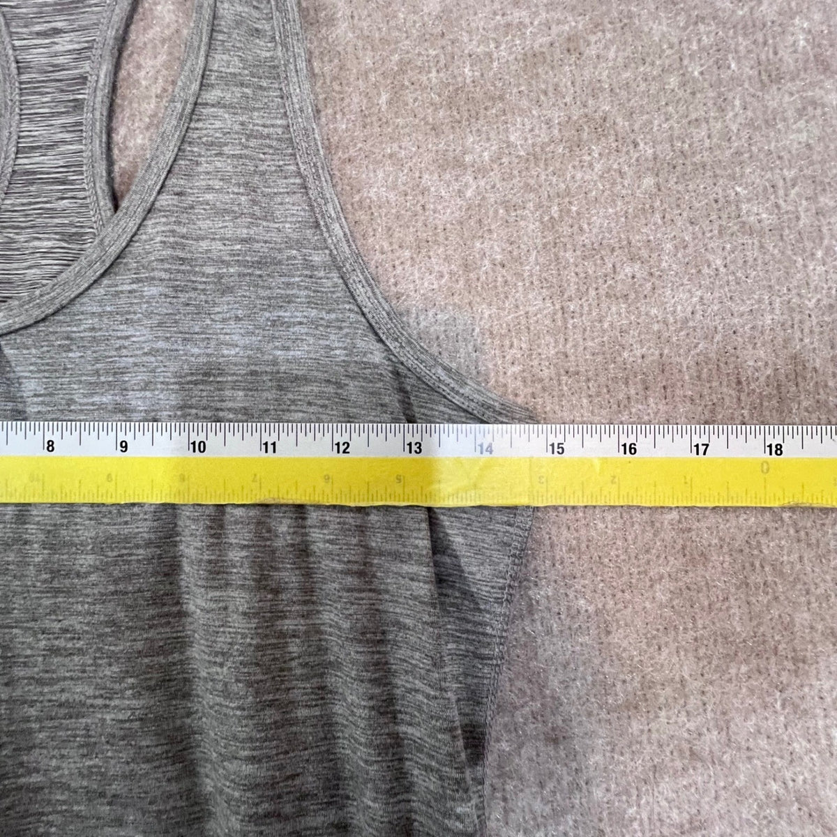 Vuori Lux Jumpsuit Womens Small Heather Gray Racerback Jogger Athleisure