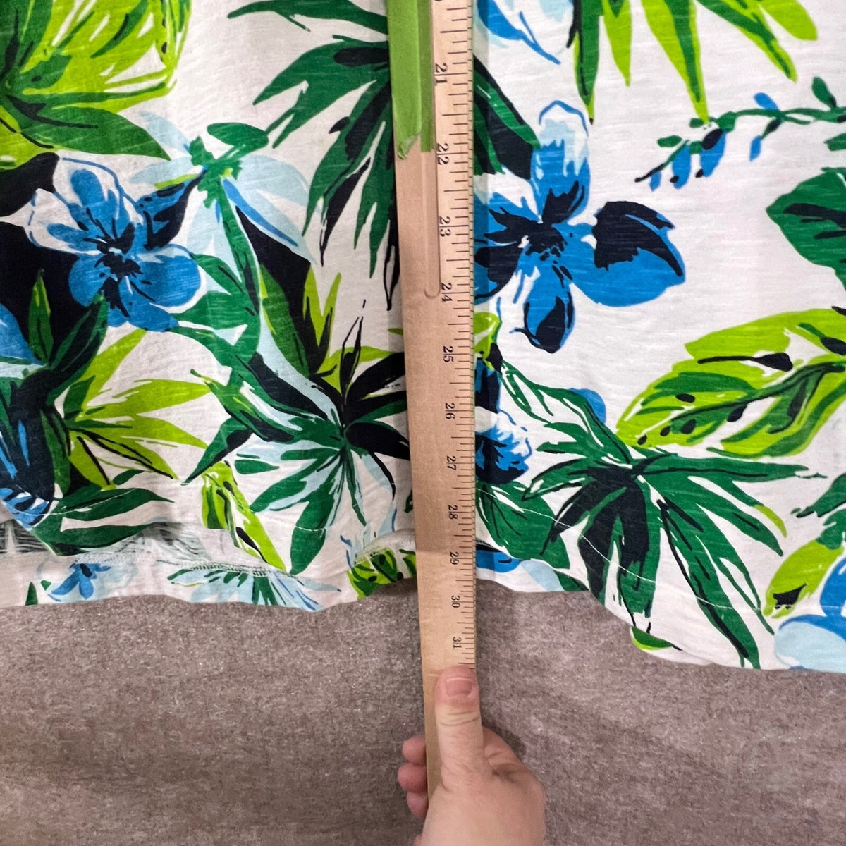 IZOD Polo Shirt Mens XL Tropical Floral Print Short Sleeve Beachy Resortwear