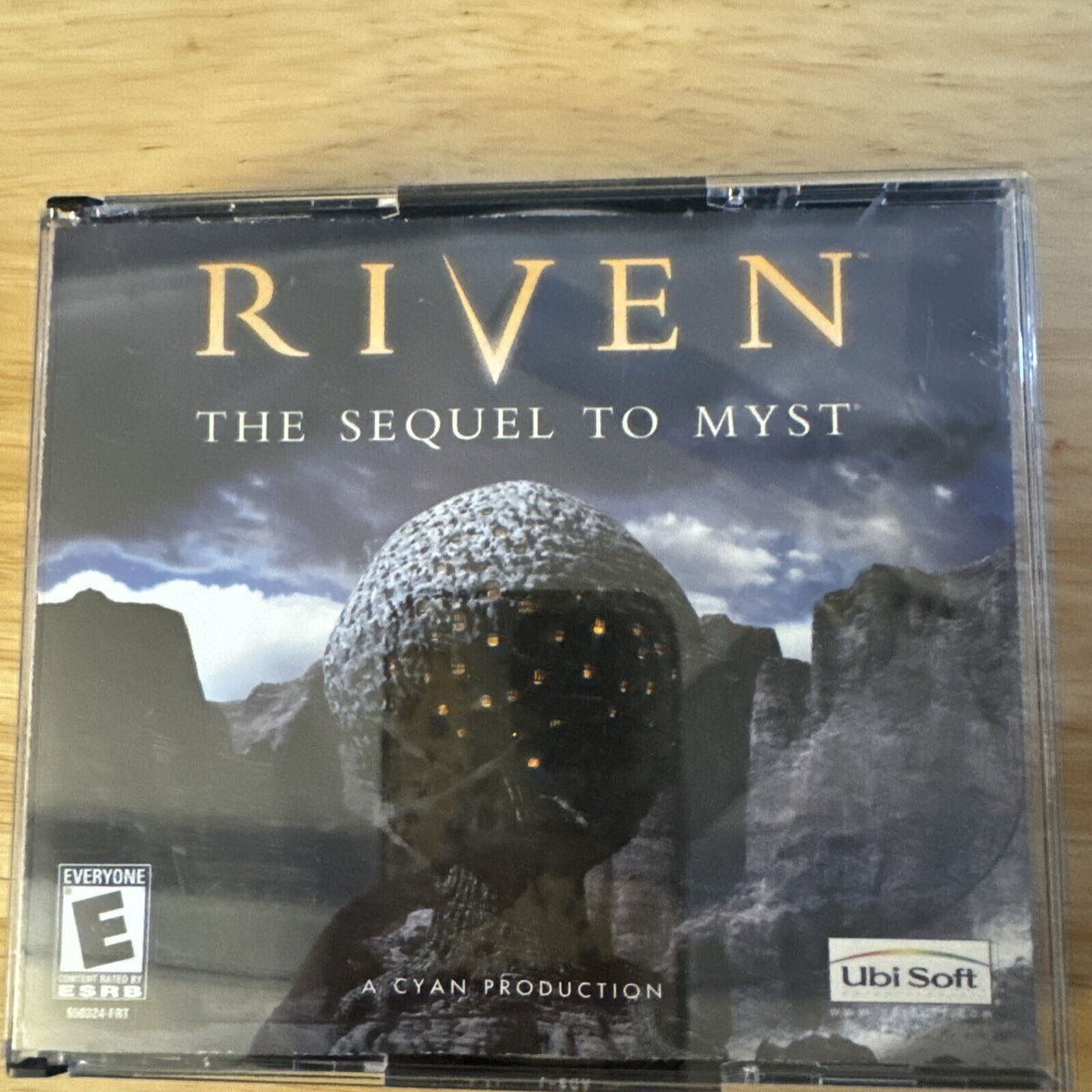 Riven The Sequel to Myst Windows Mac PC CD ROM with Manual & 5 Discs