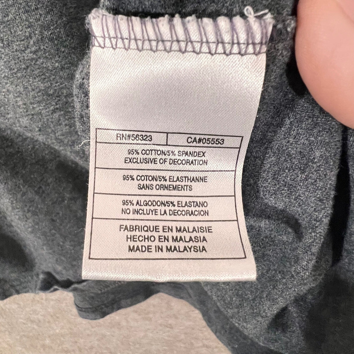 Nike Long Sleeve Mock Neck Shirt Mens Large Gray Stretchy Minimalist Athleisure
