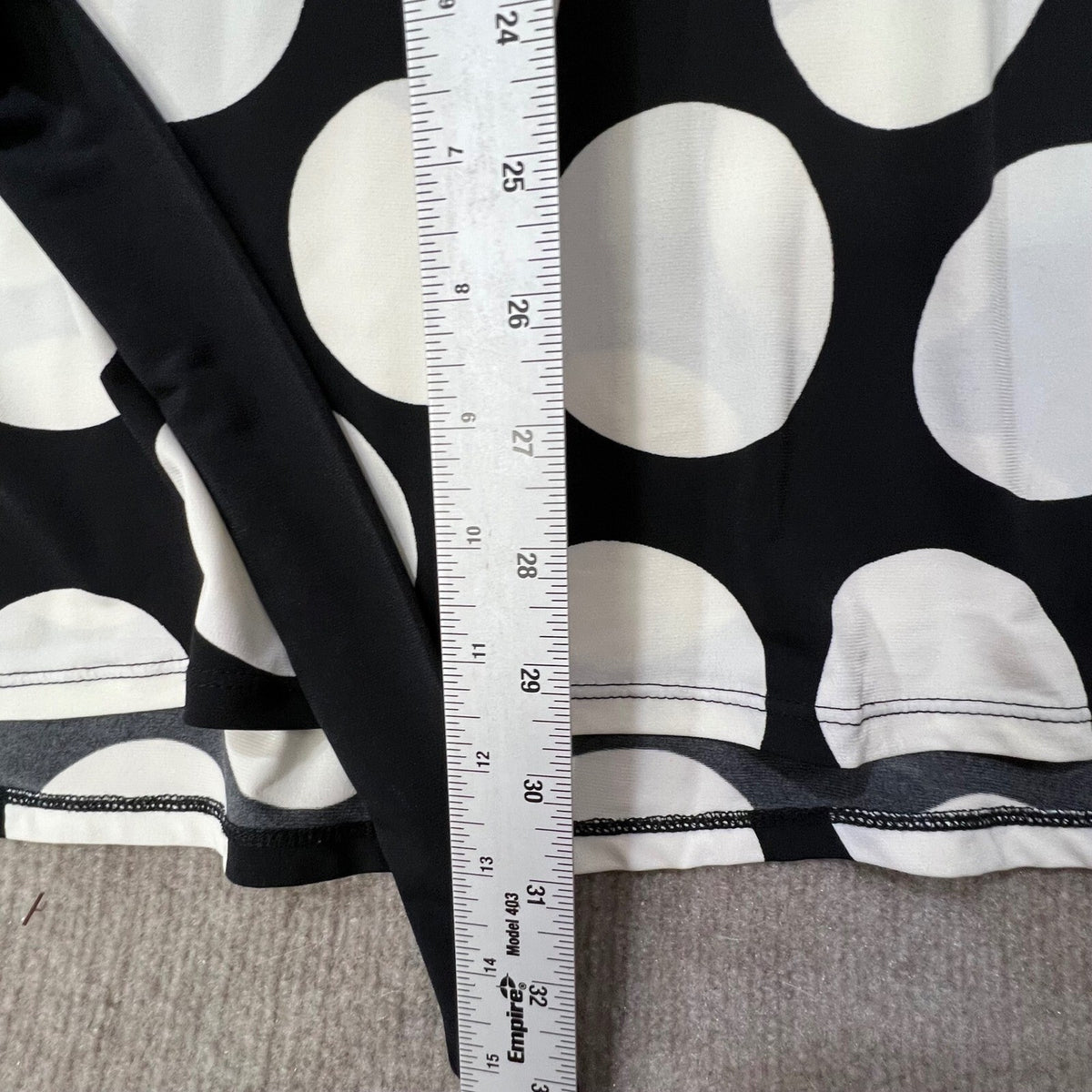Merona Black White Polka Dot Wrap Dress Midi Spaghetti Strap