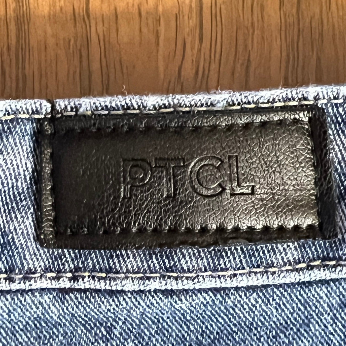 PTCL Ethikal Brand Distressed Denim Shorts Women 26 Raw Hem Blue Jean Summer