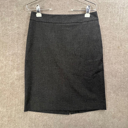 Ann Taylor Factory Gray Pencil Skirt Career Business Office Wear Professional