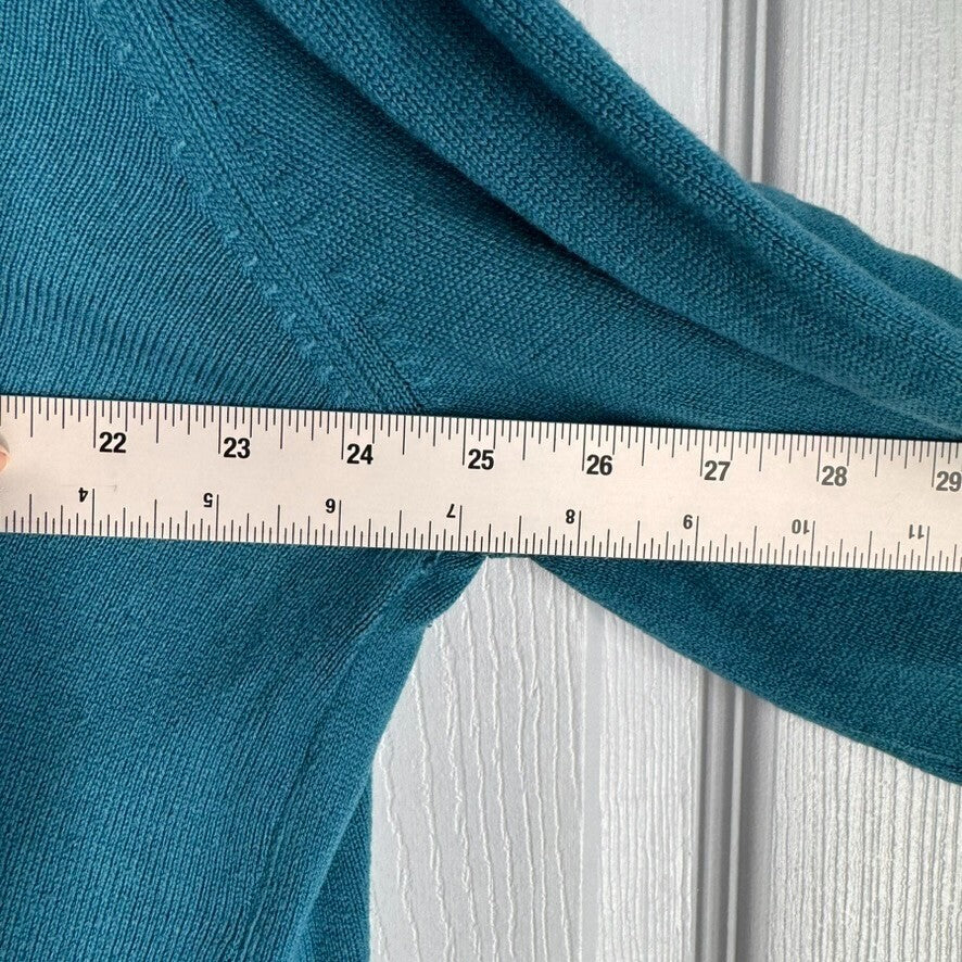 CATO Woman 26/28 Sweater with Embellished Neckline and Attached Tie Front Jacket
