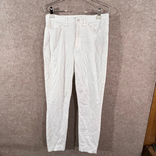 Peter Millar Skinny Jeans Womens 30 White Stretchy Minimalist