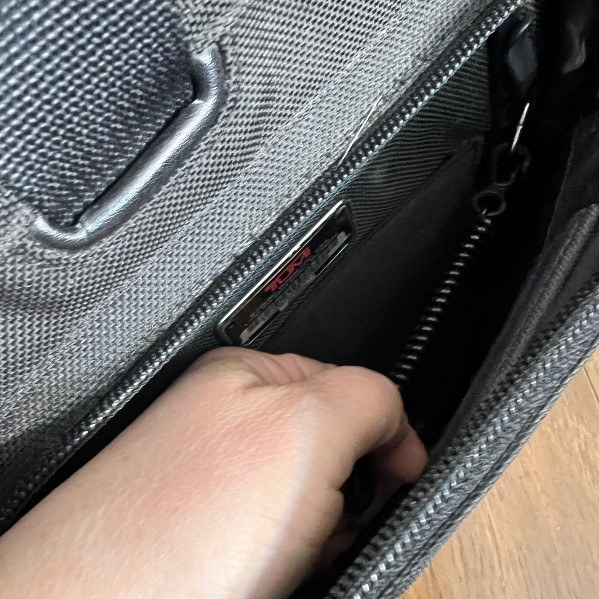 TUMI Ballistic Nylon Laptop Briefcase Business Bag Shoulder Strap Organizer
