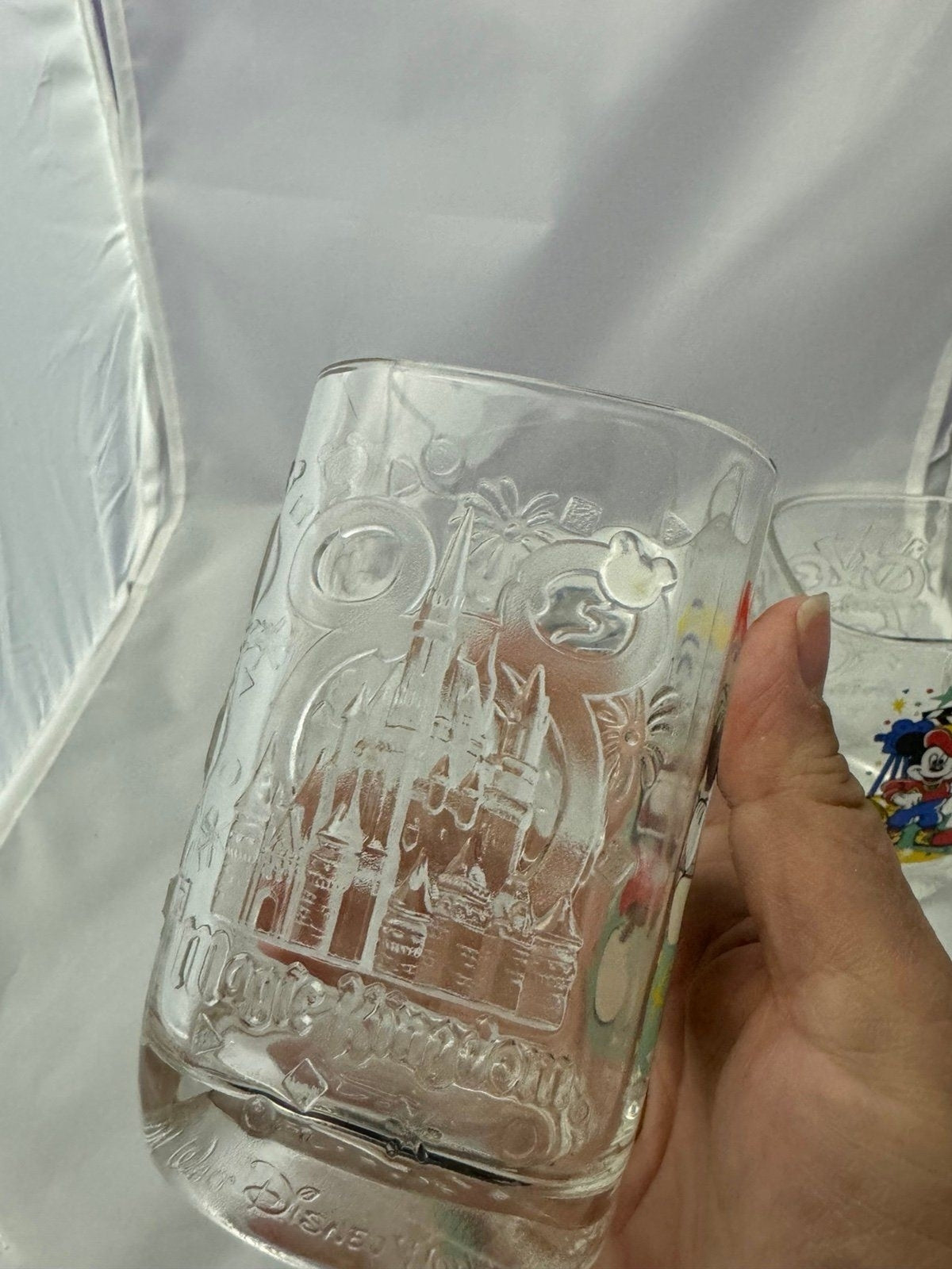 Disney X McDonalds Y2K Glasses Set: Epcot, Magic Kingdom, Hollywood Studios