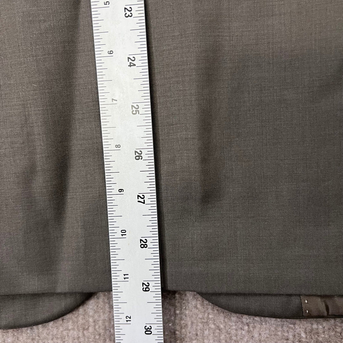 NWT Tommy Hilfiger Ithaca Crest Collection 40 Short Wool Blazer Olive Green