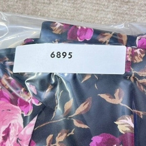 Vtg Jaclyn Smith Classic Plus Size 2X Maxi Skirt Floral Print Elastic Waist