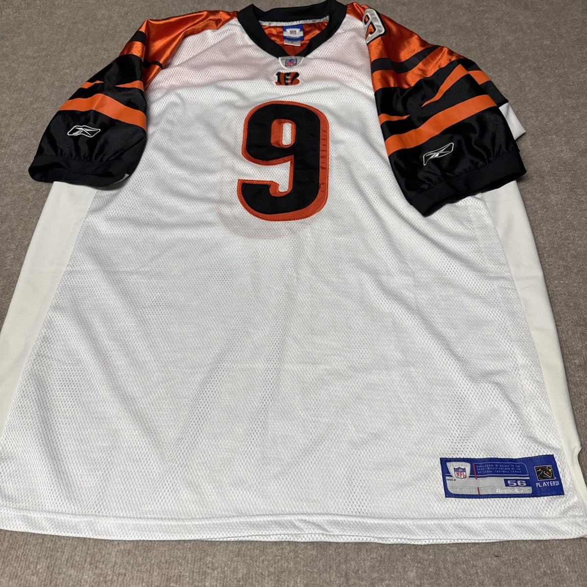 Authentic Cincinnati Bengals Carson Palmer Jersey #9 Size 56  Football