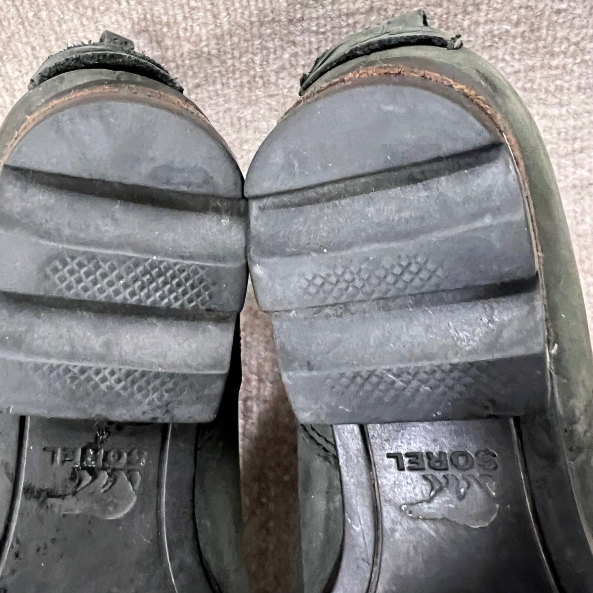 Sorel Womens Ankle Boots Black Leather Chelsea Style Size 7.5