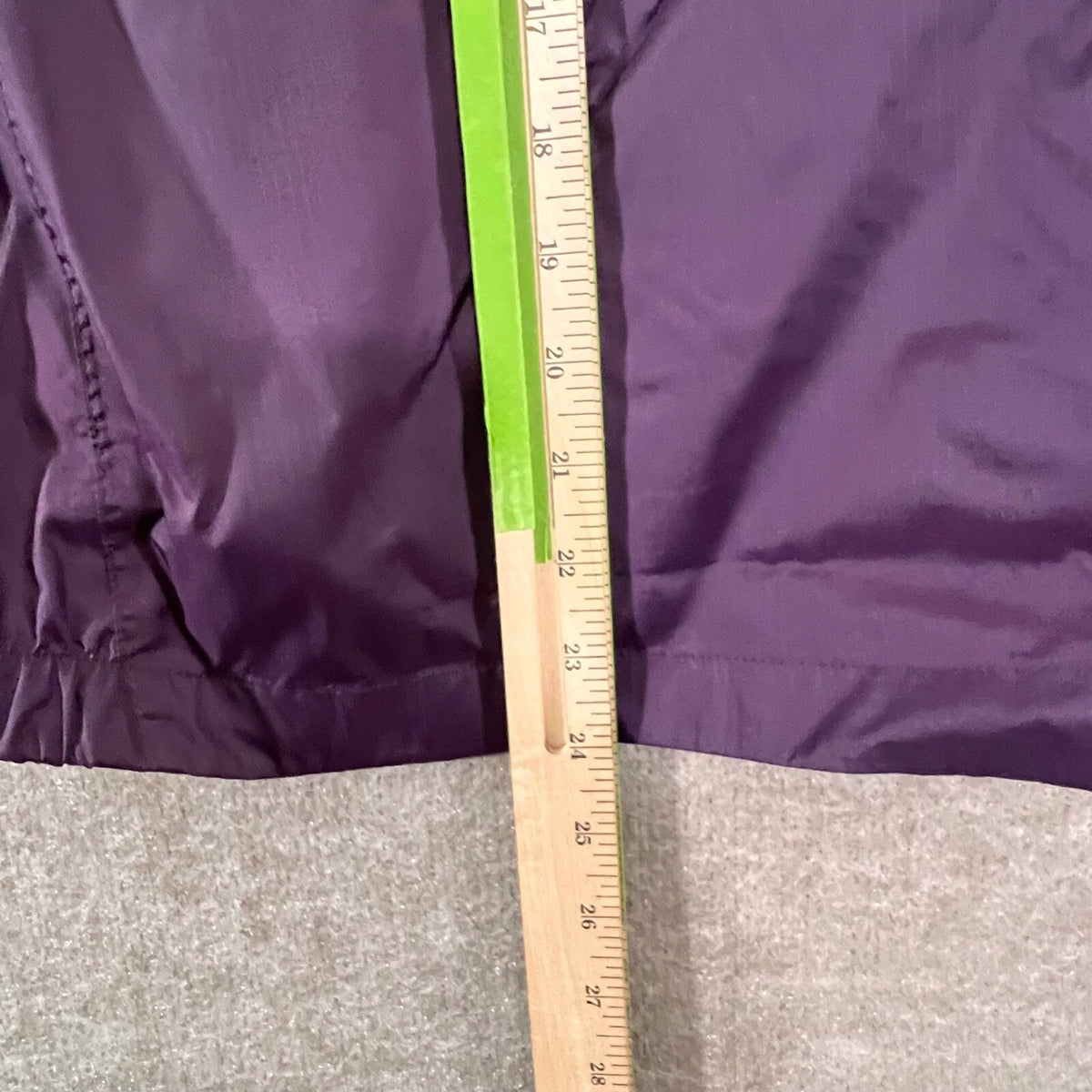 Kathmandu Windbreaker Jacket Kids 12Y Purple Packable Lightweight Gorpcore