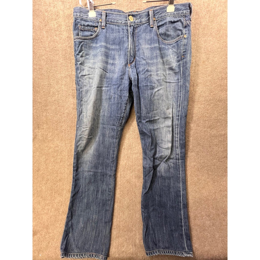 Citizens of Humanity Jeans Mens 32x32 Bootcut Blue Denim 100% Cotton Made in USA