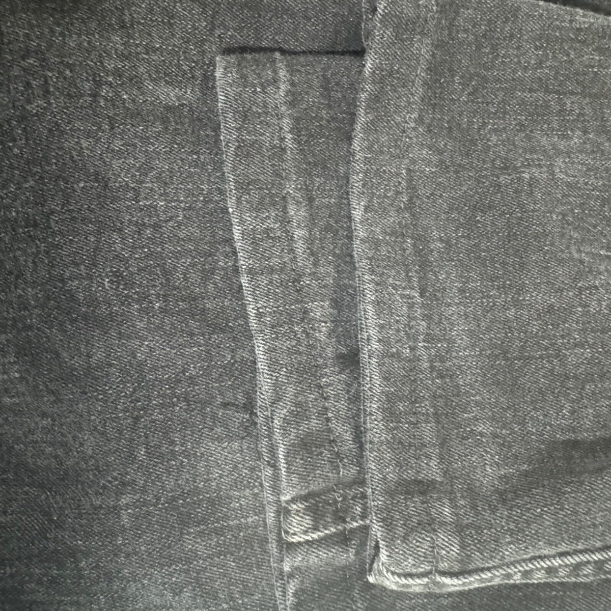 Robert Graham Slim Jim Jeans Mens 34 Black Denim Slim Fit Designer Casual