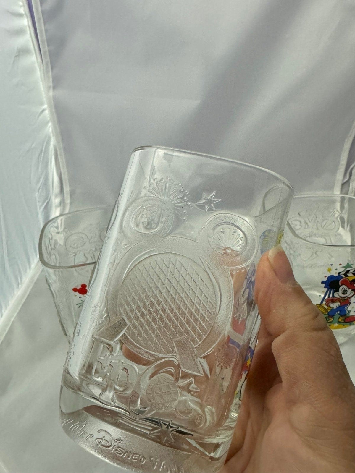 Disney X McDonalds Y2K Glasses Set: Epcot, Magic Kingdom, Hollywood Studios