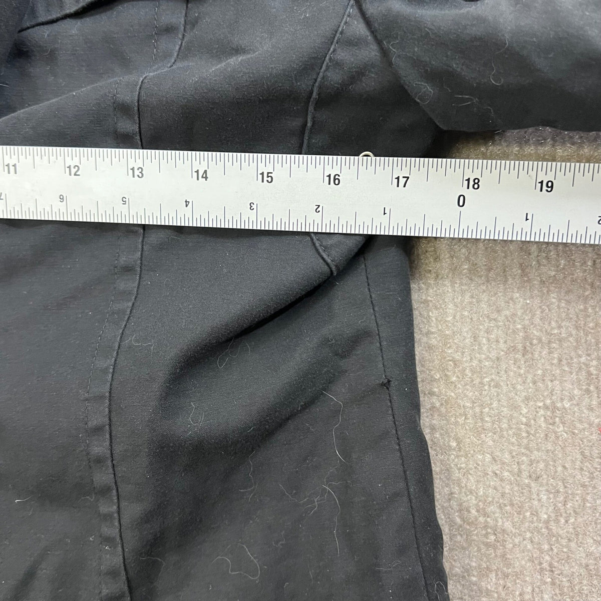 Calvin Klein Jacket Petite XS Black Full Zip Collared 97% Cotton Stretch