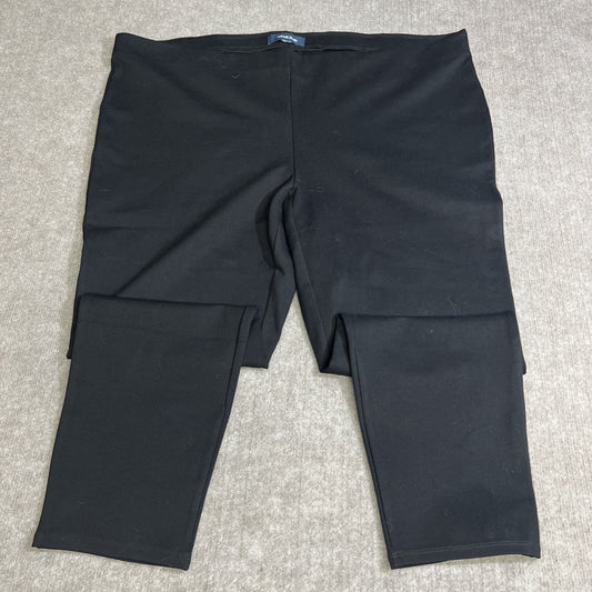 Modcloth Black Stretch Dress Pants Size 3X 44w X 26L