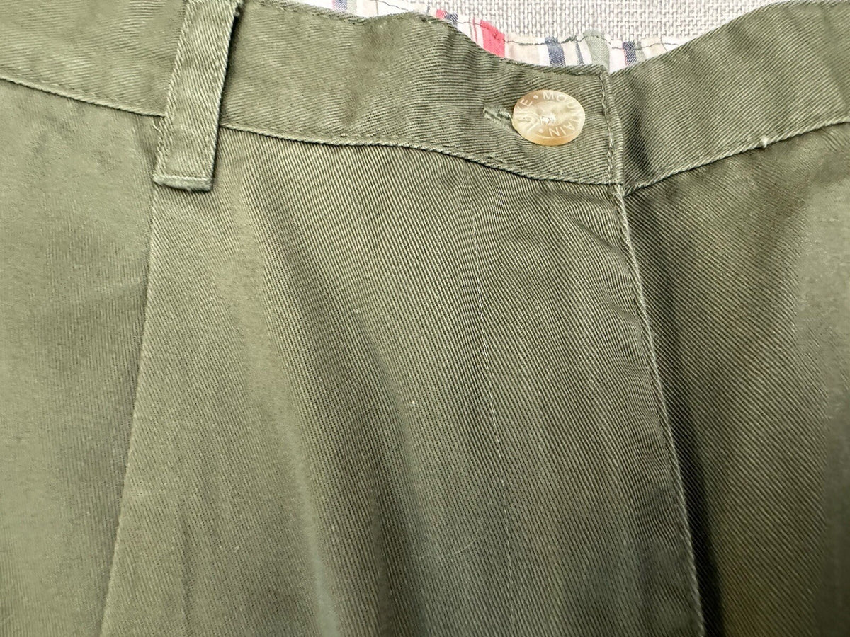 Casual Walking Shorts Wmn Sz 12 NWT Olive Mountain Lake Hiking Outdooors