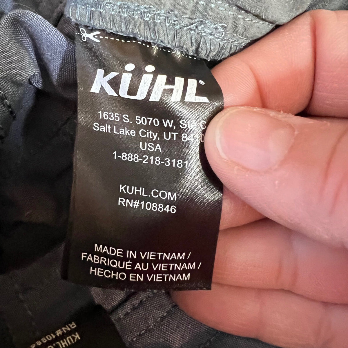 KUHL Splash Kapri Pants Women 6 Blue Hiking Outdoor Gorpcore