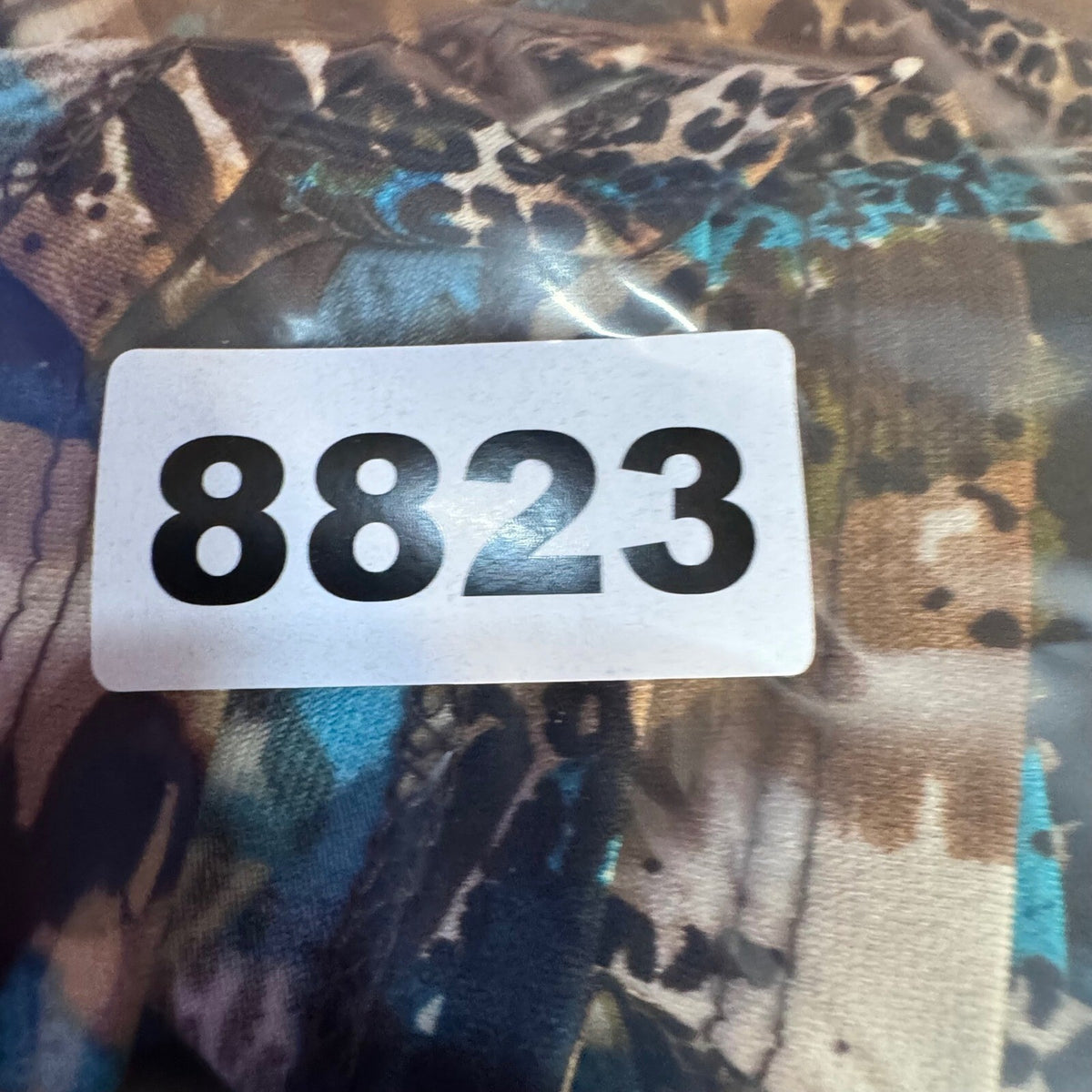 Glamour Maxi Dress Womens 14W Animal Print Sleeveless V Neck Boho Chic