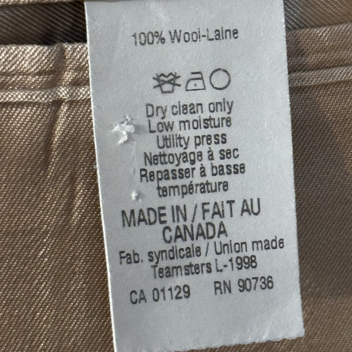 Vintage Lauren Ralph Lauren Virgin Wool 42R 2 Button Single Vent Blazer 1998