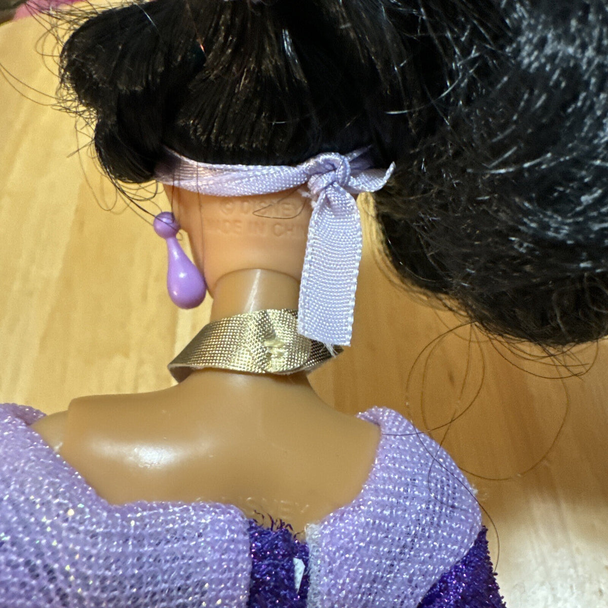Vintage 90s Disney Store Exclusive Princess Jasmine Doll Purple-see Description