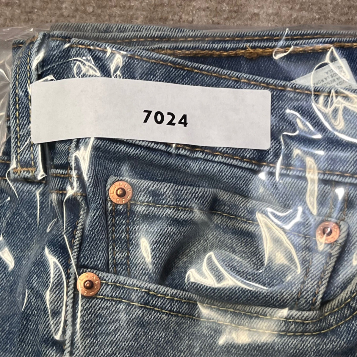 Levis 511 Slim Fit Jeans Mens W30 L30 Light Wash Denim Distressed