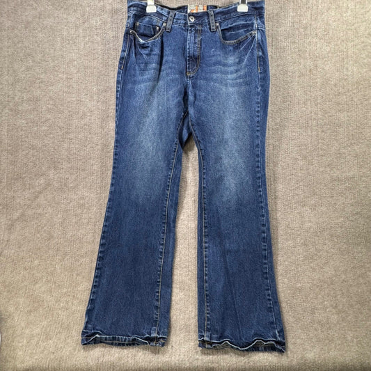 OP Ocean Pacific Bootcut Jeans Blue Wash Denim Size 34x32 Y2k