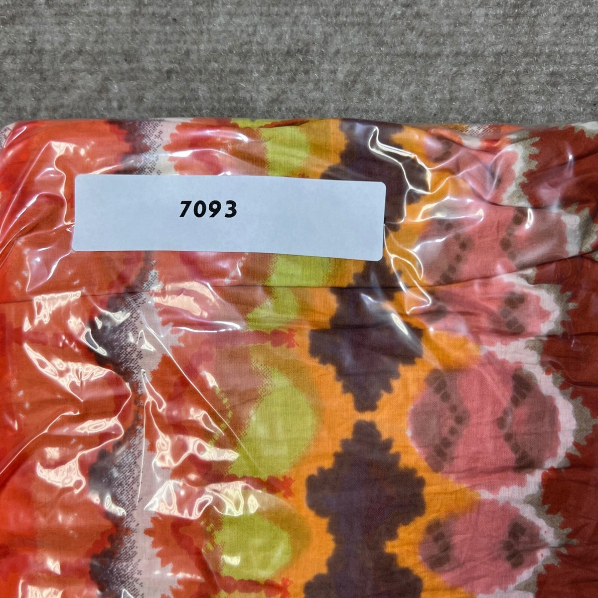Ashley Stewart Maxi Skirt Womens 18/20 Cotton Boho Bohemian Orange Multicolor