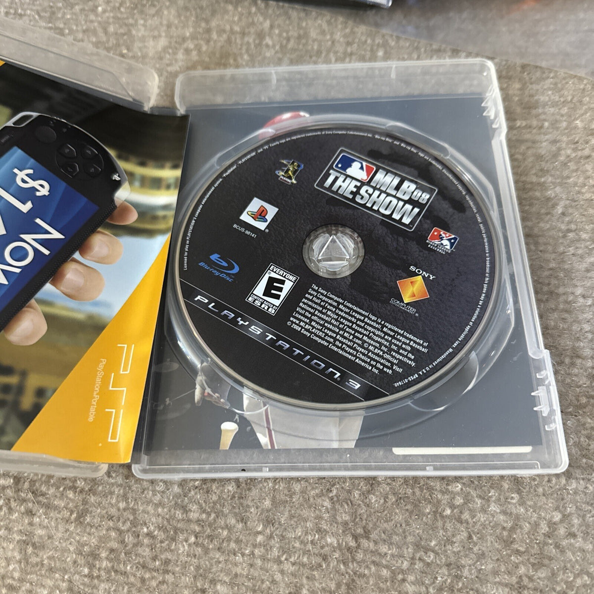 MLB 08: The Show (Sony PlayStation 3, 2008) NEW SEALED