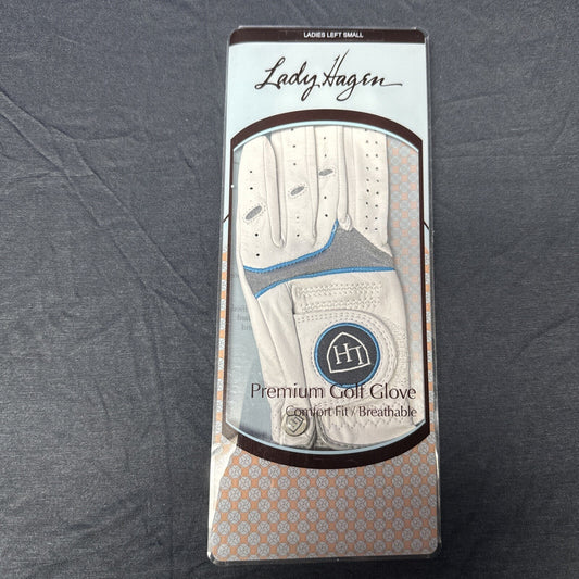 Lady Hagen Premium Golf Glove Womens Left Small New Cabretta Leather/Lycra