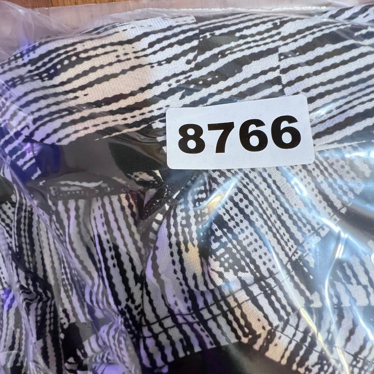 Adele & May Blouse Womens 1X Black White Abstract Cape Overlay Top
