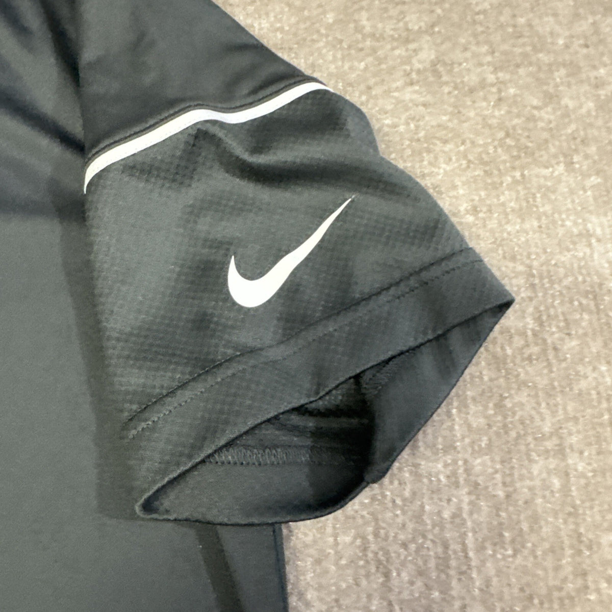 INDIANAPOLIS COLTS Mens Med Nike Dri-Fit Polo Shirt Gray logo Swoosh Football