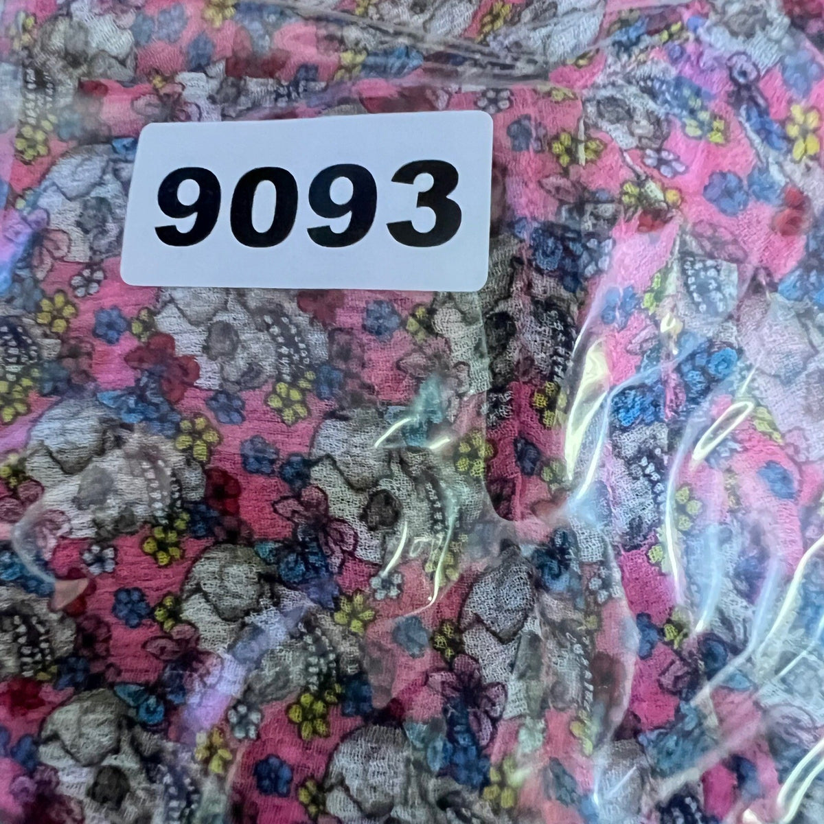 Zadig & Voltaire Javala Skirt Womens FR40 US 8 Pink Skull Floral Mousseline Mini