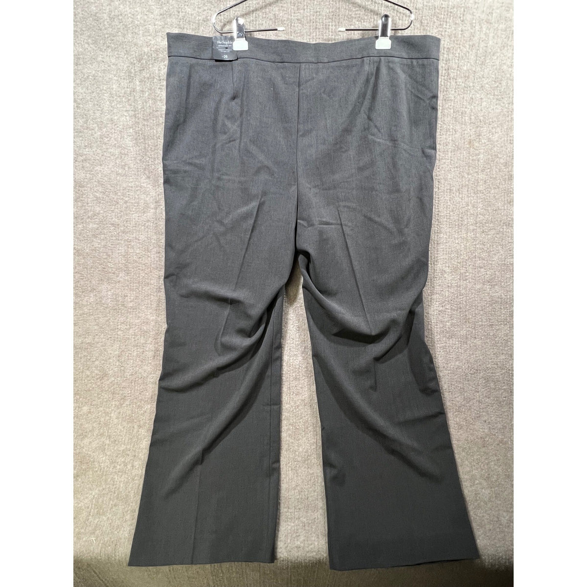 The Sophie Straight Fit Womens Gray Dress Pants Size 26