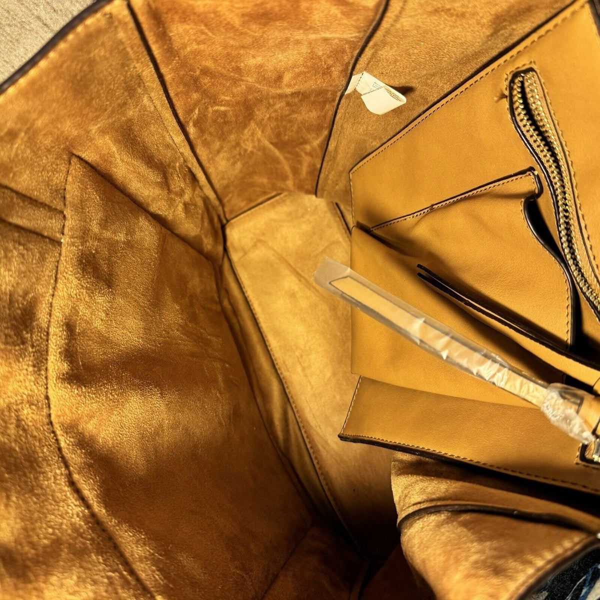 Steve Madden BTORI Tote Bag Women Large Camel Faux Leather Minimalist Boho NWT