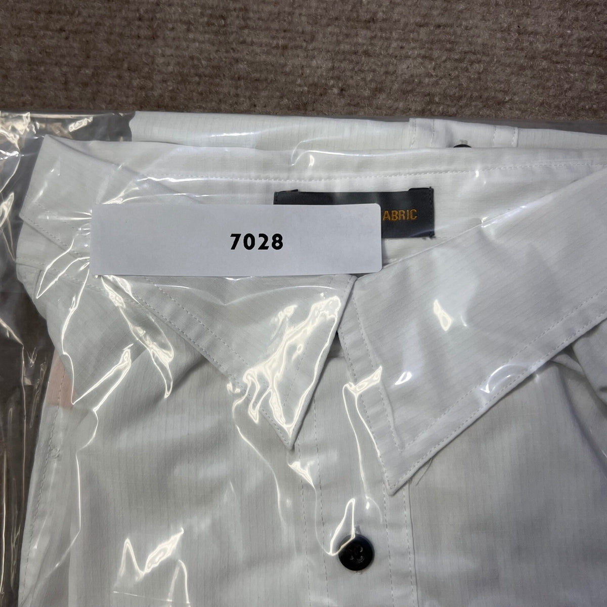The Foundry Supply Co. 2XLT White Short Sleeve Button Down Fishing Tech Shirt