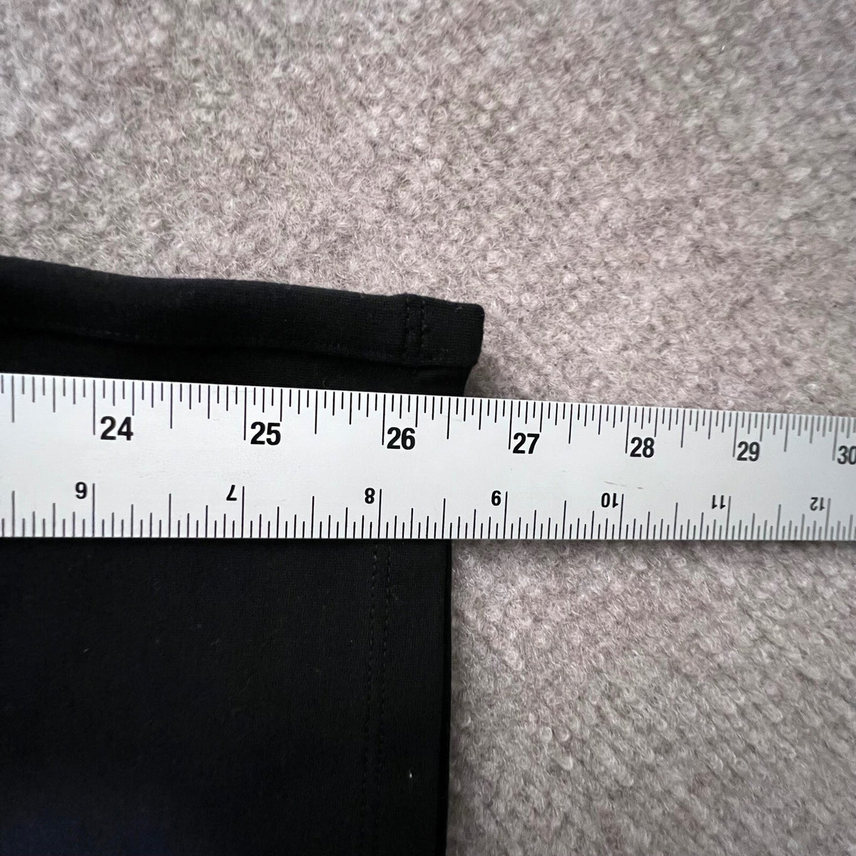 Quince Black Petite Ponte Pants Size M Stretch 4 Pocket Straight Leg Workwear