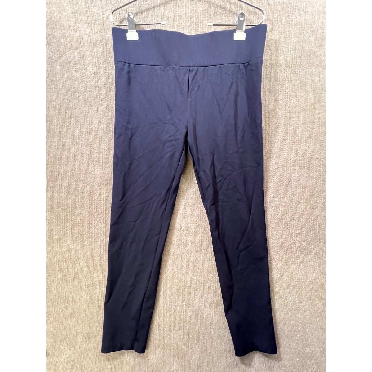 LOFT Lou & Grey Navy Blue Stretch Leggings Pants Size L