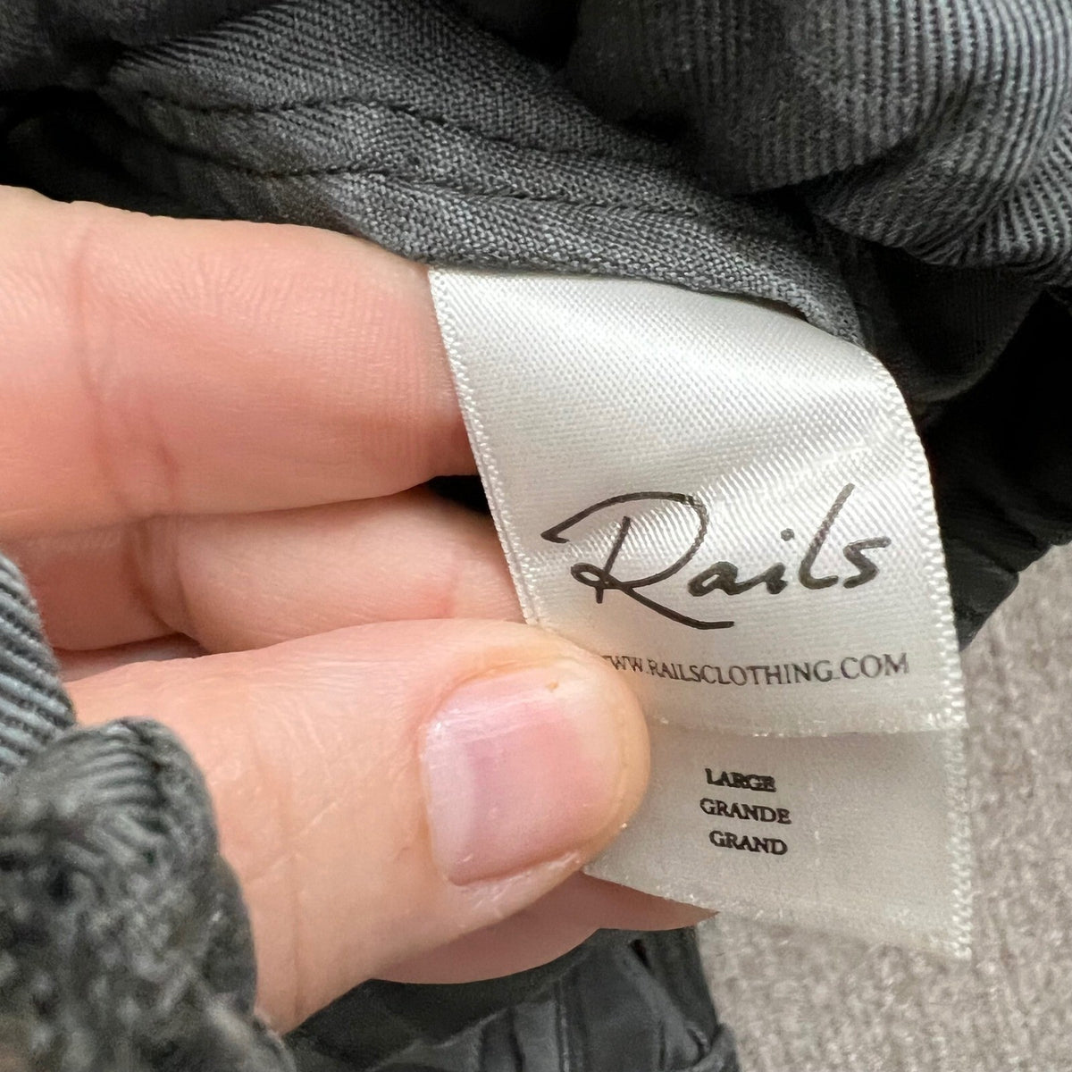 RAILS Women Lg Camo Military Jacket Rose Patch Embroidered Utility Cotton Blend