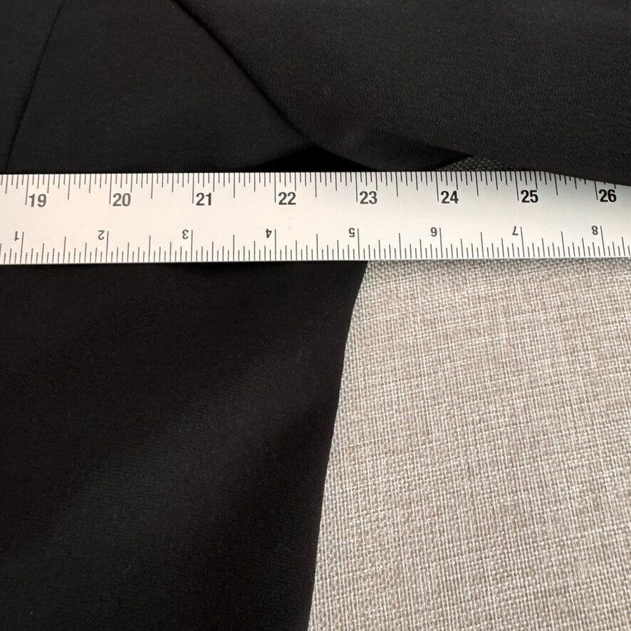 Jones Wear Suit Sz 18 Women Black Blazer Minimalist Capsule Ready Jacket