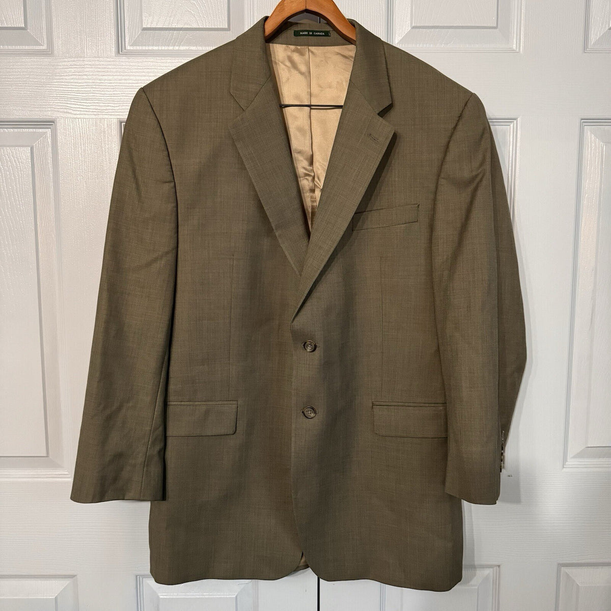 Vintage Lauren Ralph Lauren Virgin Wool 42R 2 Button Single Vent Blazer 1998