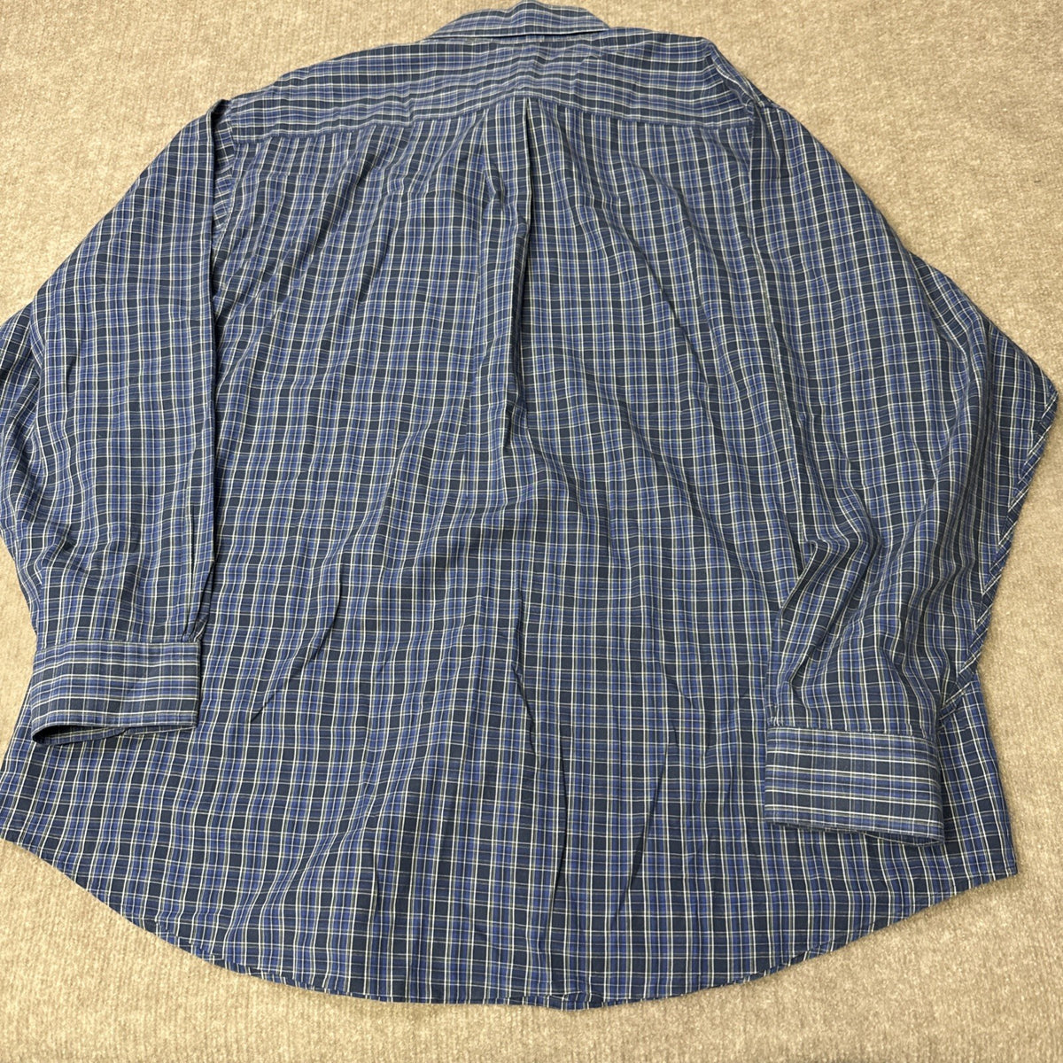 Brooks Brothers Shirt Mens Extra Large Multicolor Madras Plaid Button Down