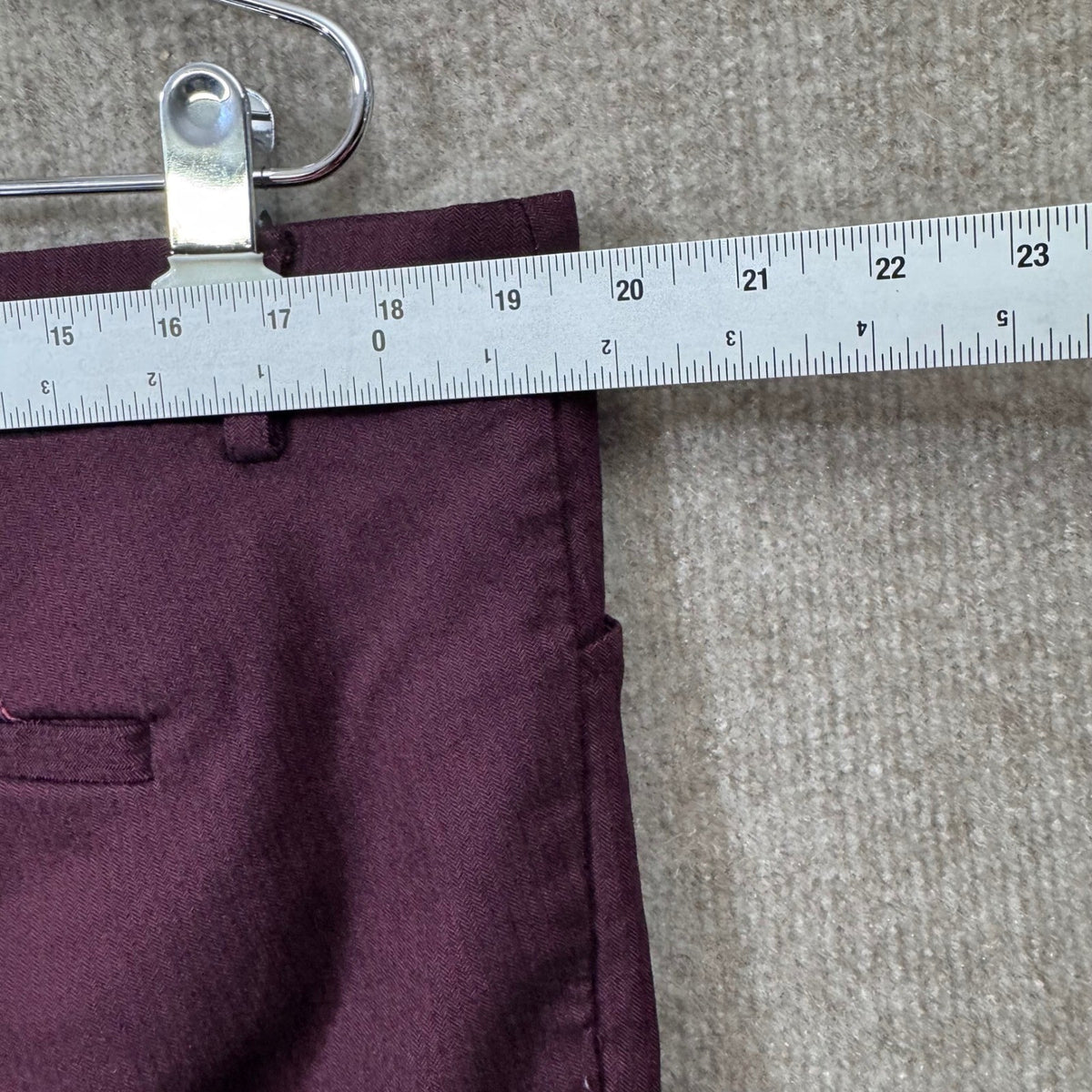Torrid 18S Burgundy Herringbone Flare Dress Pants Women Casual Office Career