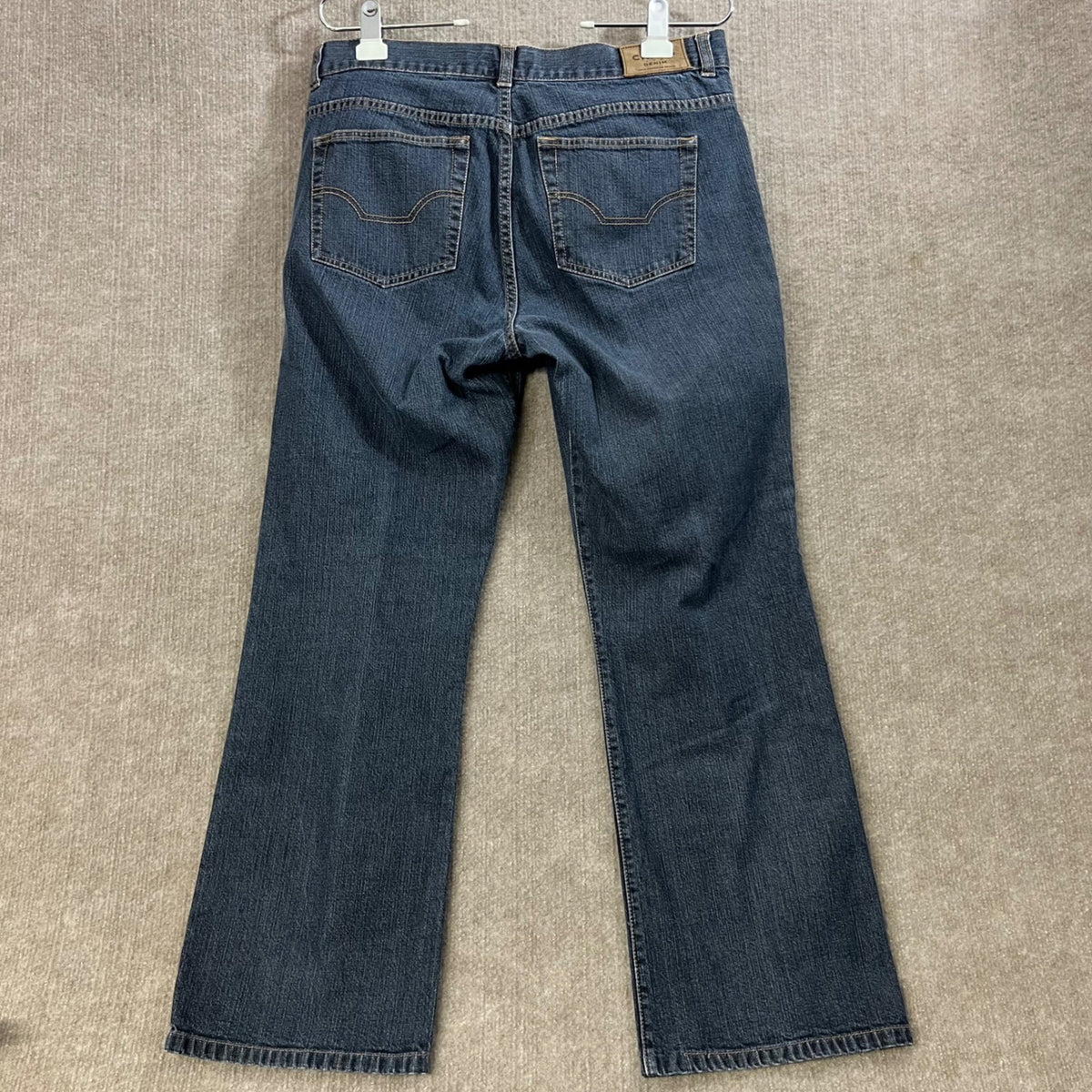 Chaps Denim Petite Delaney Straight Leg Jeans Womens 12P Bootcut